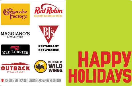 Happy Holidays Dining